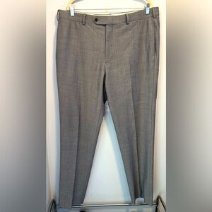 Brooks Brothers Mens Regent Fit Wool-Blend Dress Pants 40X32 Gray